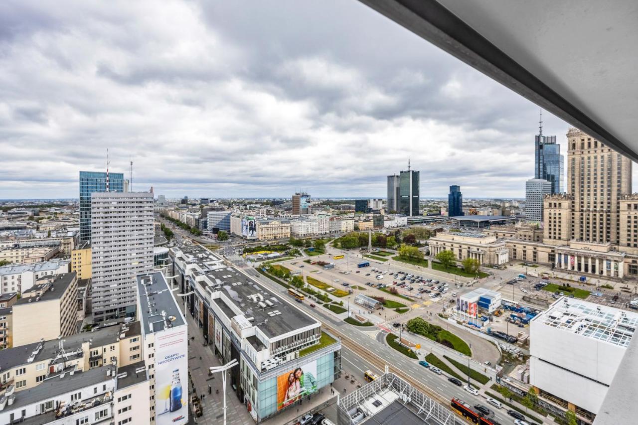 23Rd Floor 3Br Apt With Views Of Варшава Экстерьер фото
